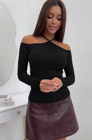 Лонгслив с открытыми плечами  SPL-7078A250