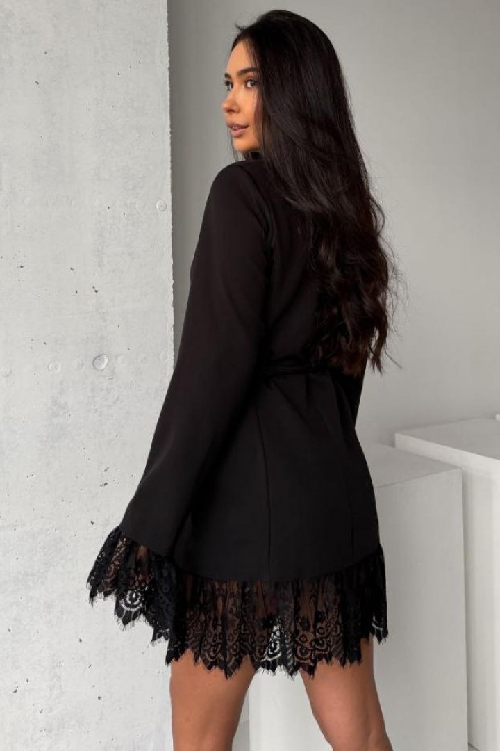 Сукня  піджак з мереживом MIL-175A700