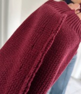 Вязаный джемпер женский   AMU-4920A650