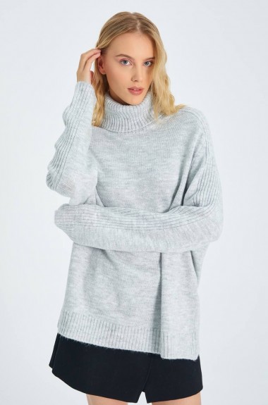 В'язаний светер під шию AMU-6907A630 В'язаний светер під шию AMU-6907A630