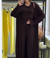 Костюм тройка кардиган, брюки и майка LOU-1526A880