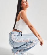 Джинси з мереживом AMU-3654A999 