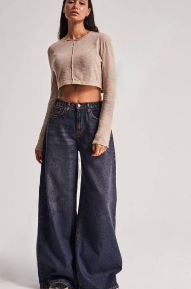 Джинси широкі AMU-3447A970