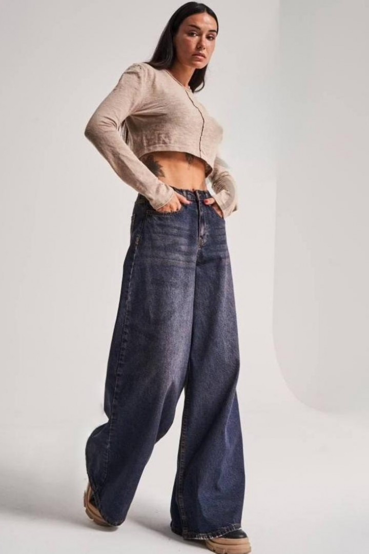 Джинси широкі AMU-3447A970