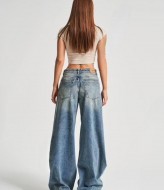 Стильные джинсы  AMU-3717A899