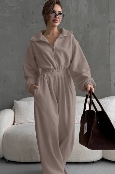 Стильний тёплий комбез  JW-406A580 