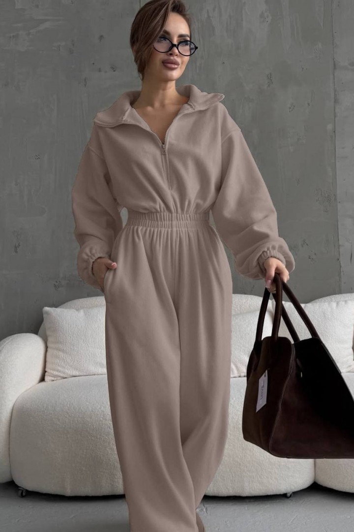 Стильний тёплий комбез  JW-406A580 