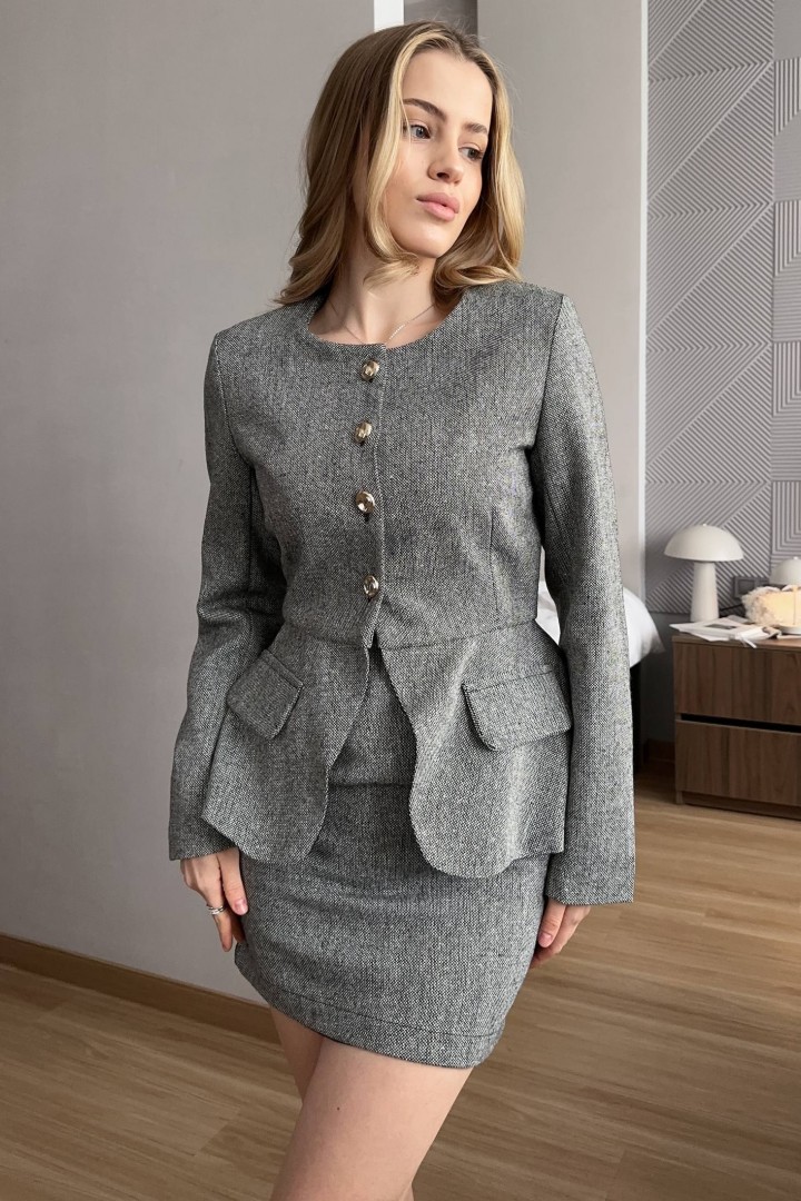 Костюм женский пиджак и юбка  NK-648A700