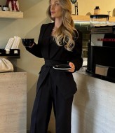 Костюм с брюками и  поясом SPL-7098A1050