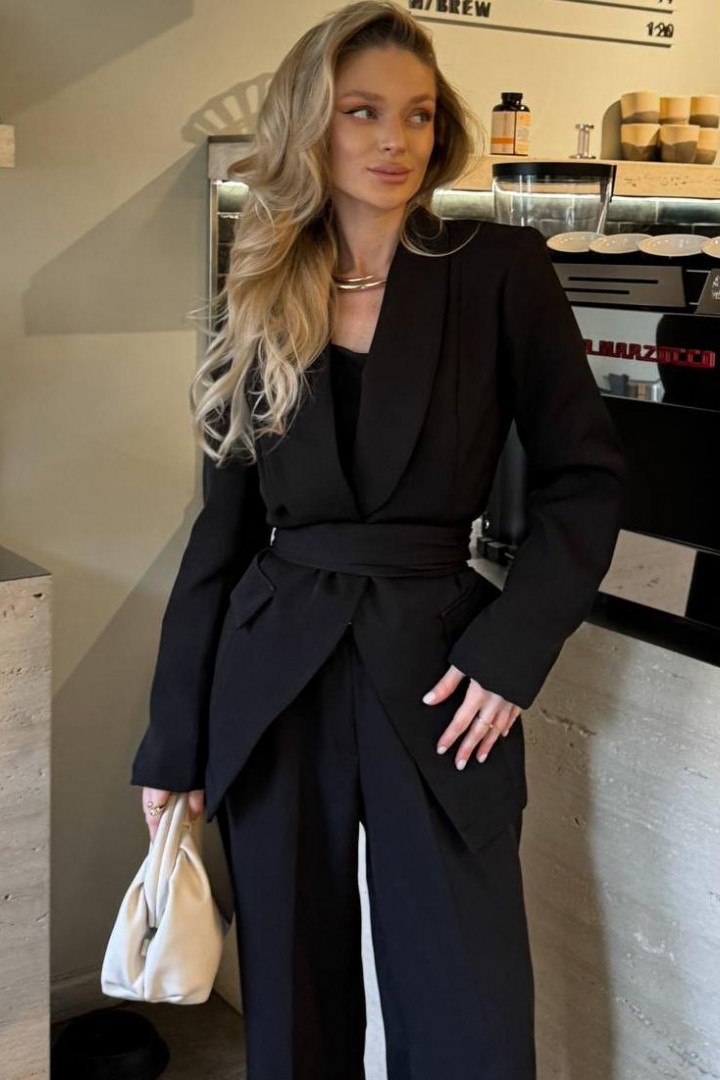 Костюм с брюками и  поясом SPL-7098A1050