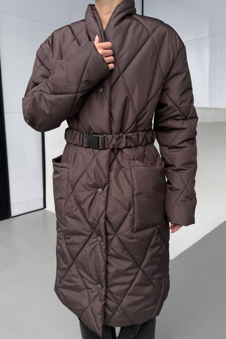 Пальто с поясом  AM-5337.1A1100