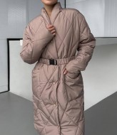 Пальто с поясом  AM-5337.1A1100