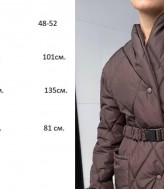 Пальто с поясом  AM-5337.1A1100