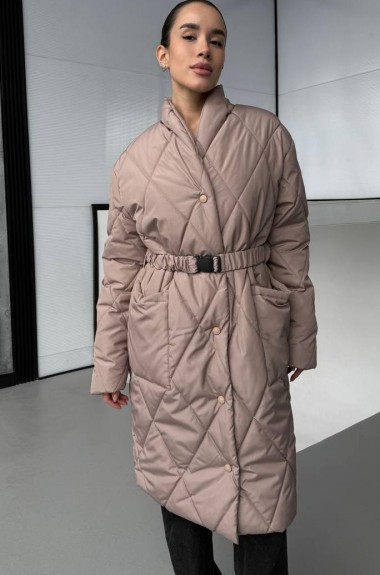 Пальто с поясом  AM-5337.1A1100