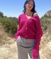 Стильный кардиган  на пуговицах  ZAB-009A365