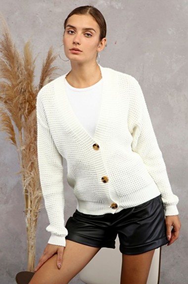 Стильный кардиган  на пуговицах  ZAB-009A365