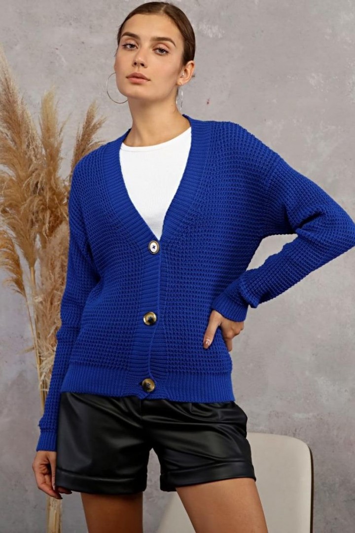 Стильный кардиган  на пуговицах  ZAB-009A365