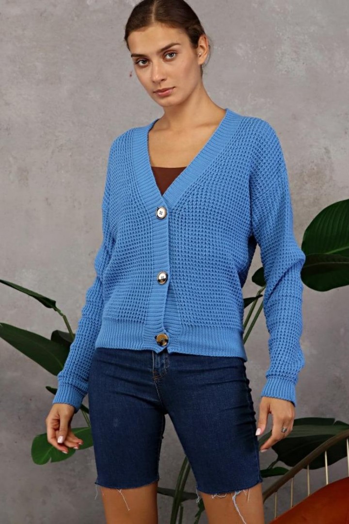 Стильный кардиган  на пуговицах  ZAB-009A365