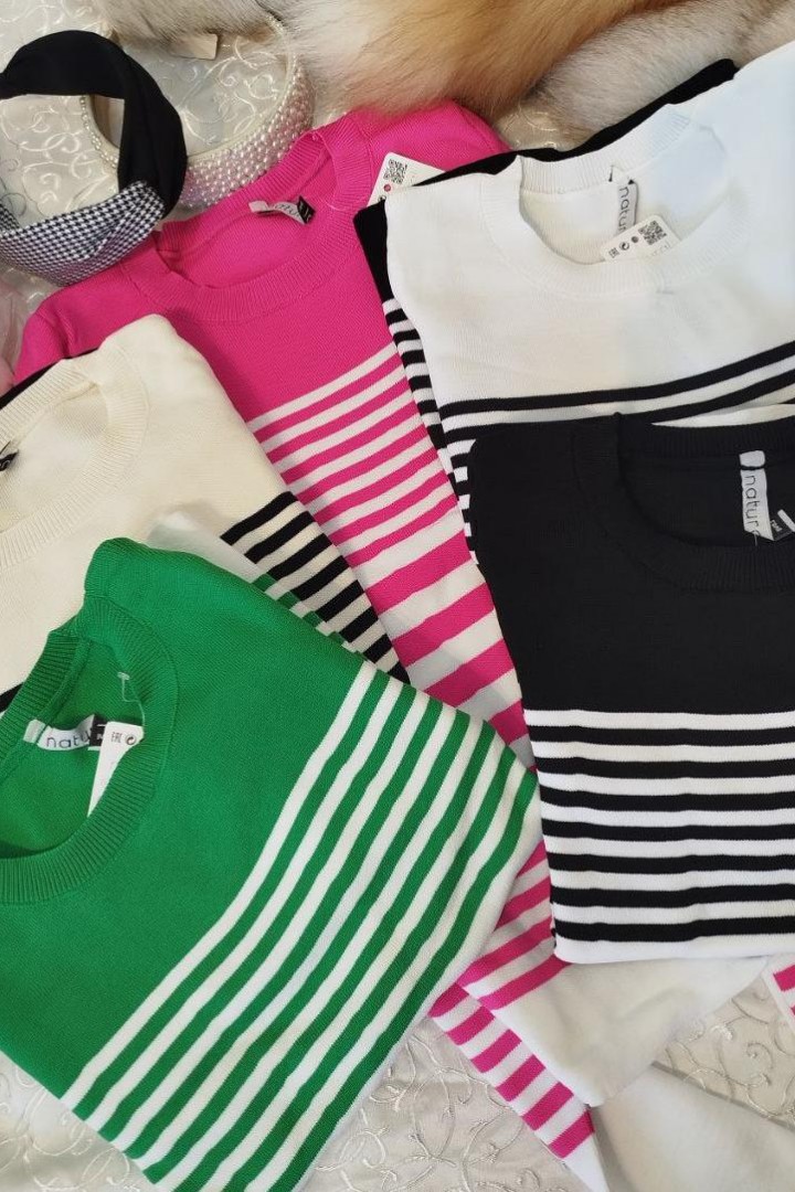 Свитер в полоску  ZAB-5831A325