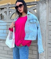 Свитер свободного кроя  ZAB-5833A295