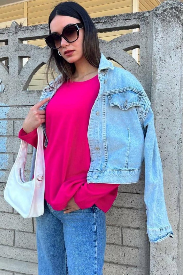 Свитер свободного кроя  ZAB-5833A295