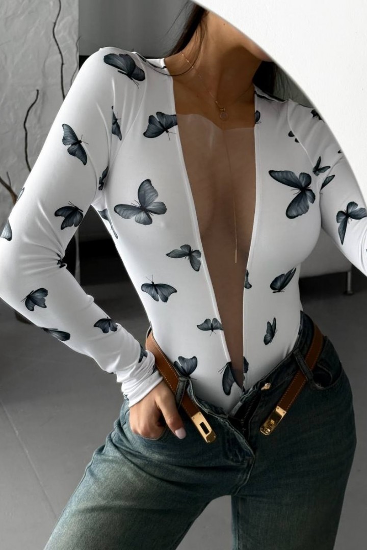 Боди женское сетка  EST-5925A420