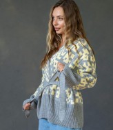 Кардиган с поясом ZAB-1111A625