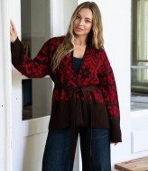 Кардиган с поясом ZAB-1111A625