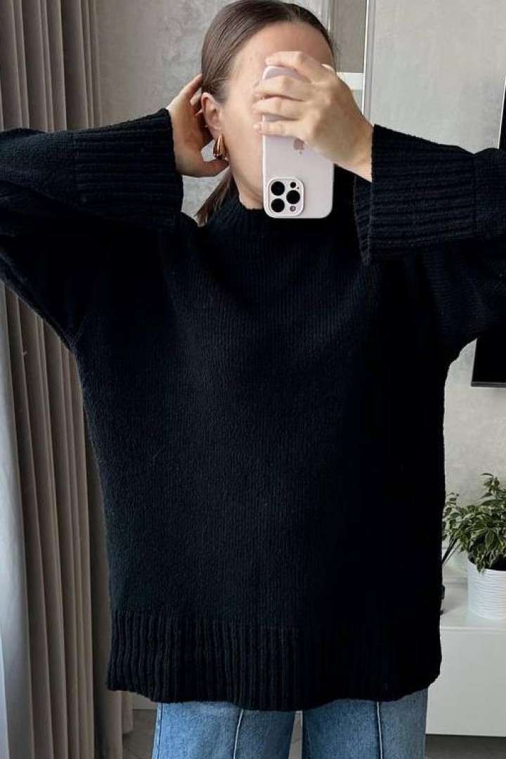 Вязаный свитер   AMU-4737A599