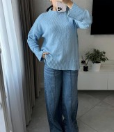 Вязаный свитер   AMU-4737A599