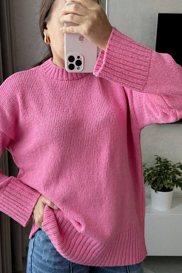 Вязаный свитер   AMU-4737A599