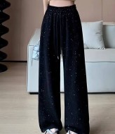 Широкие штаны с камушками  JK-2026A399
