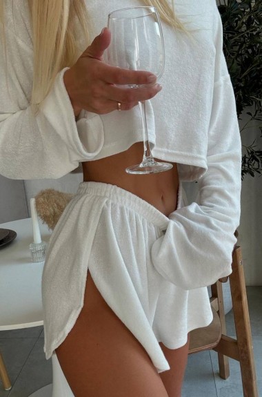 Женская махровая пижама  MEB-249A420