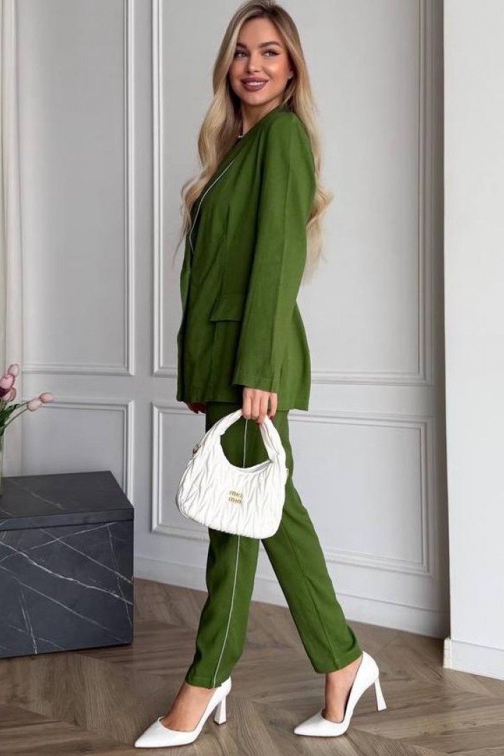 Льняной костюм  BAV-2602A890