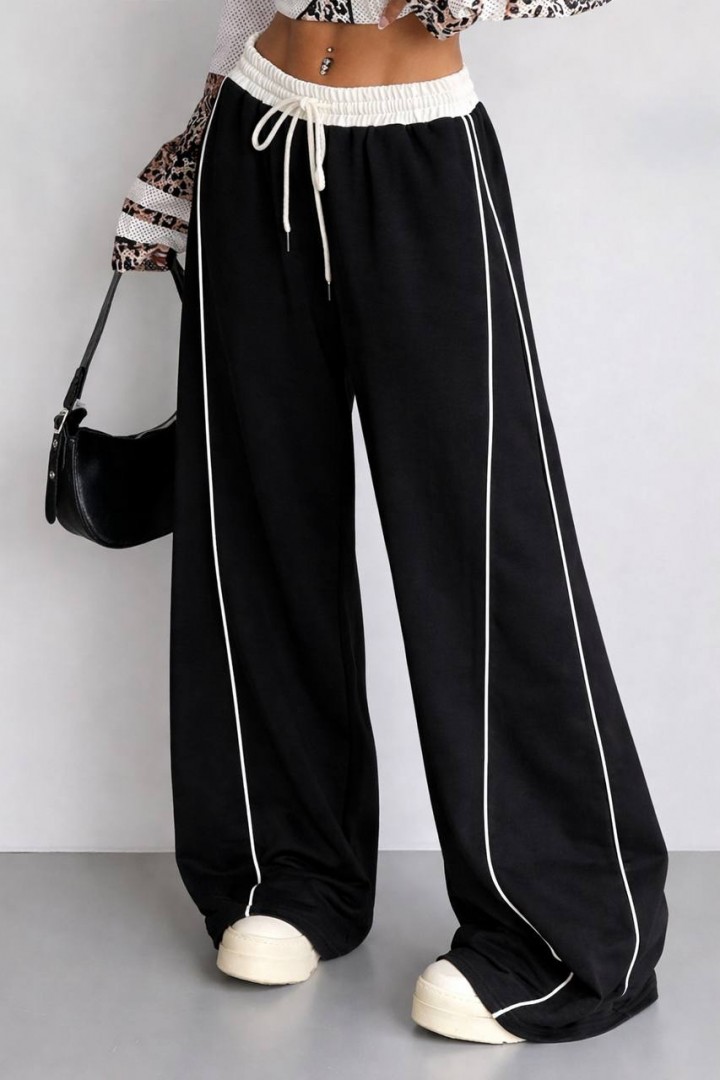 Штаны с широким поясом  JK-0048A499 