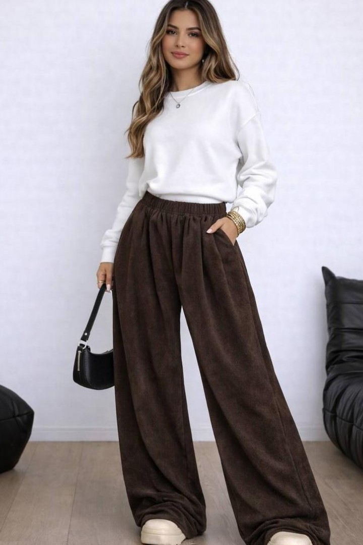 Вельветовые брюки  JK-0052A350