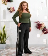 Штани з лампасами  AJ-17184A430