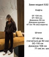 Базовий велюровий костюм ANB-532A650 