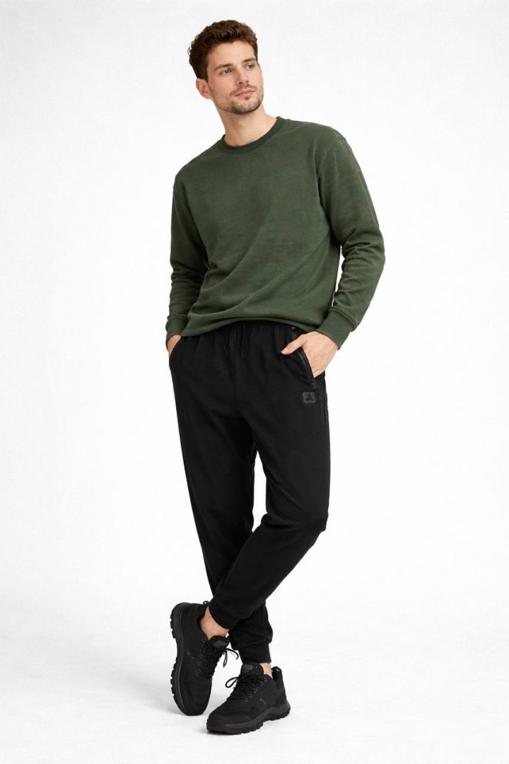 Штаны трикотажные  с манжетом JK-0102A299 