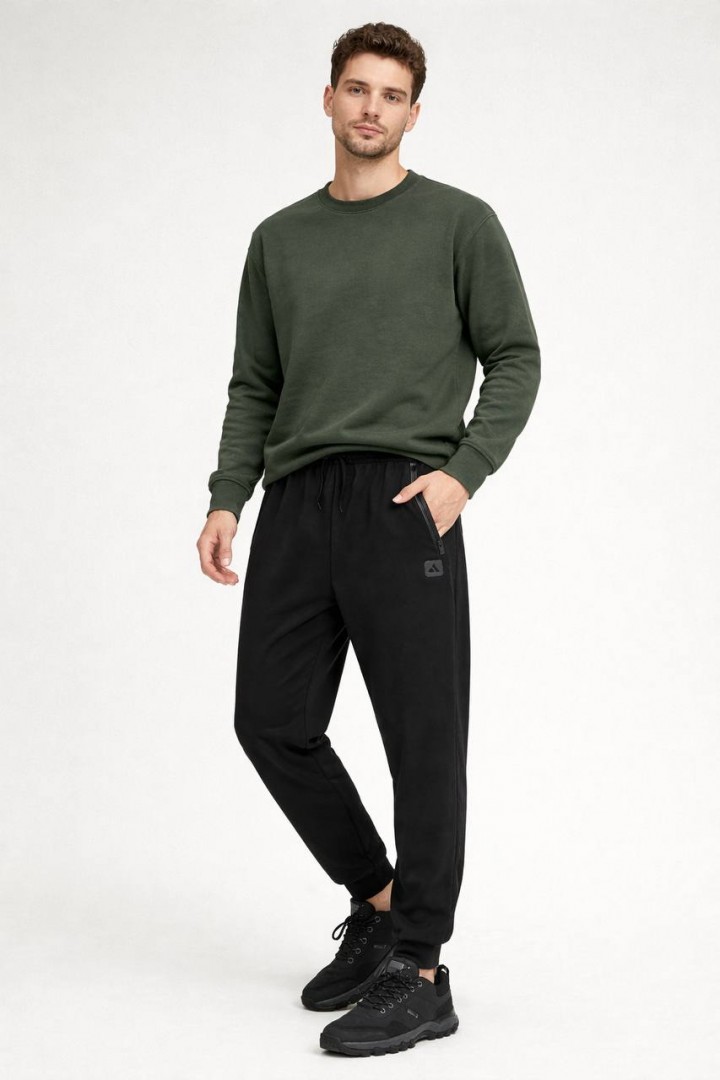 Штаны трикотажные  с манжетом JK-0102A299 