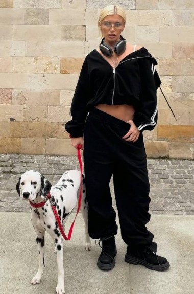 Cпортивный костюм флисовый JW-407A699