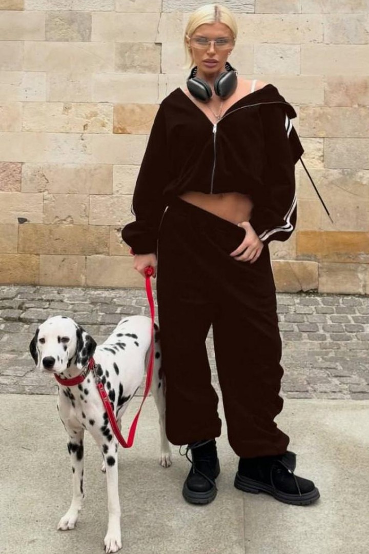 Cпортивный костюм флисовый JW-407A699