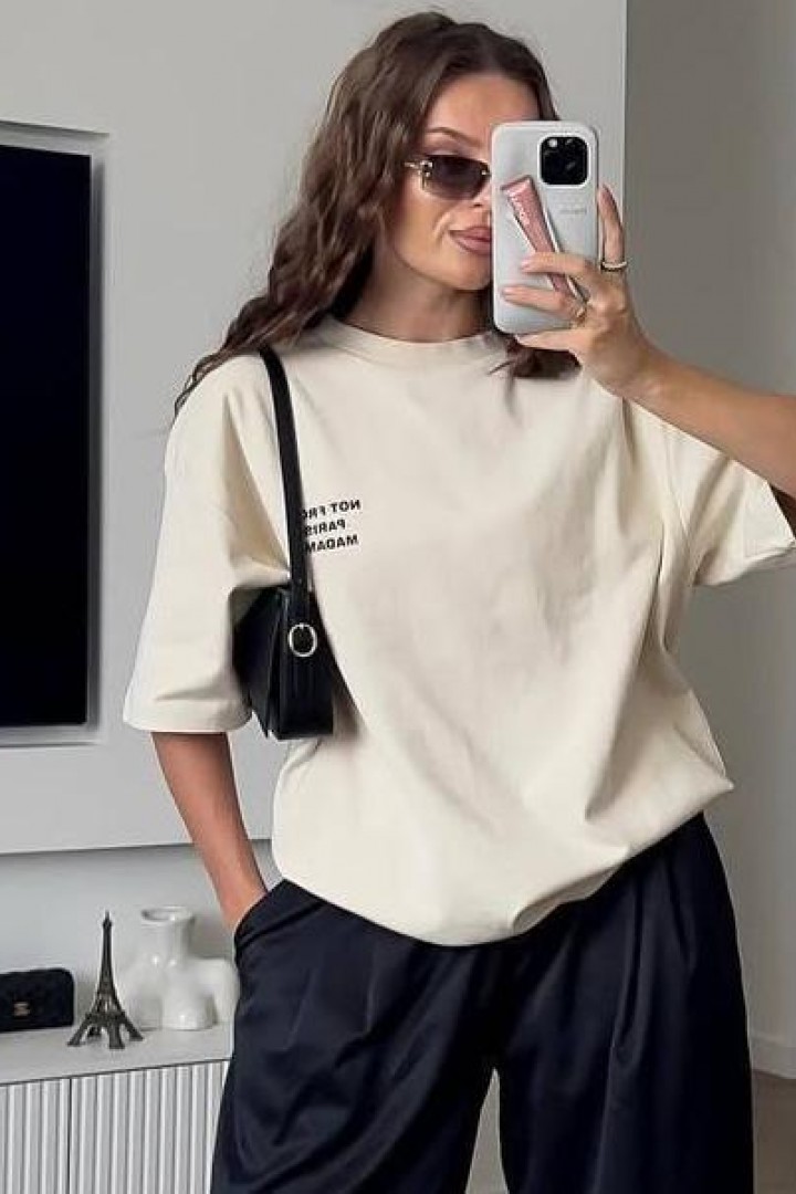 Футболка оверсайз  MEB-260A330