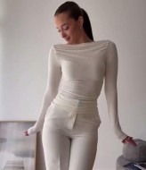 Лонг с вырезом лодочка HOU-414A299