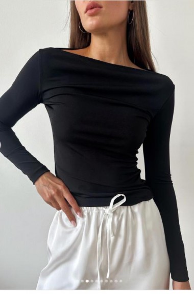 Лонг с вырезом лодочка HOU-414A299