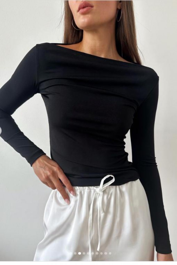 Лонг с вырезом лодочка HOU-414A299