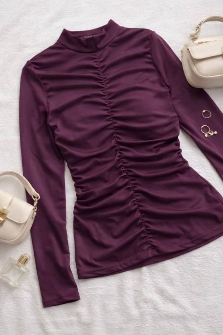 Лонгслив со сборкой HOU-415A299