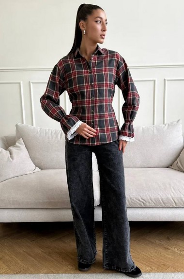 Сорочка з корсетною спинкою VOL-734A600 Сорочка з корсетною спинкою VOL-734A600