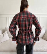 Сорочка з корсетною спинкою VOL-734A600