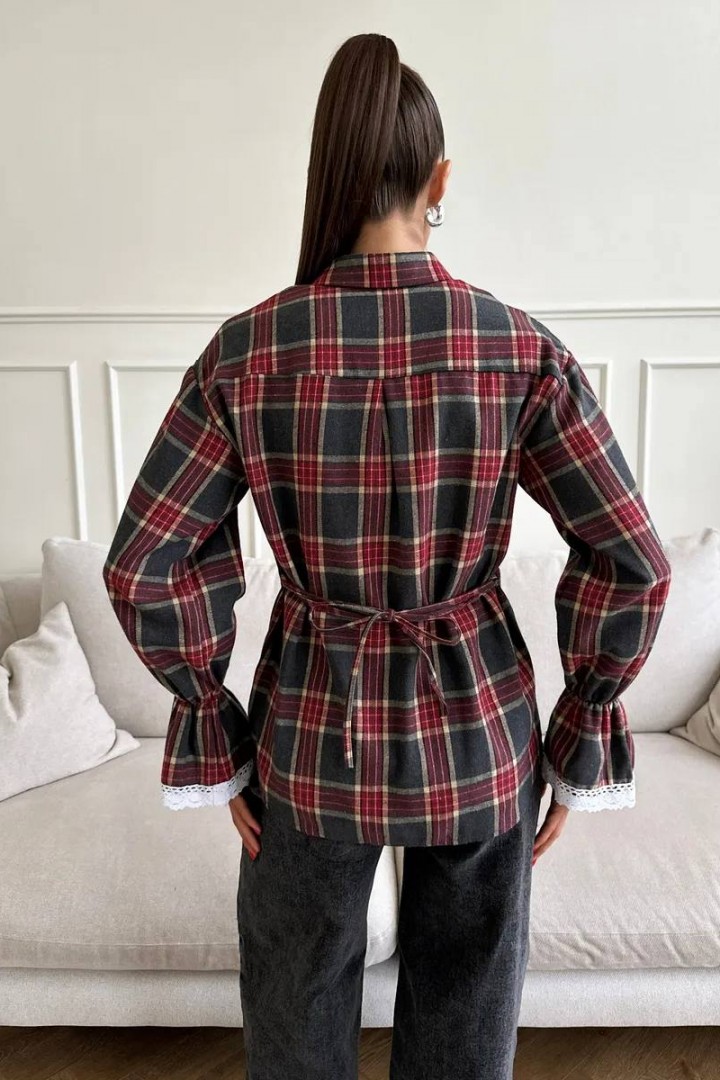 Сорочка з корсетною спинкою VOL-734A600